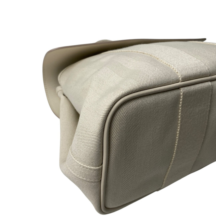 新品同様 エルメス HERMES レディース ヴァルパライソ MM キャンバス ポーチ付き トートバッグ