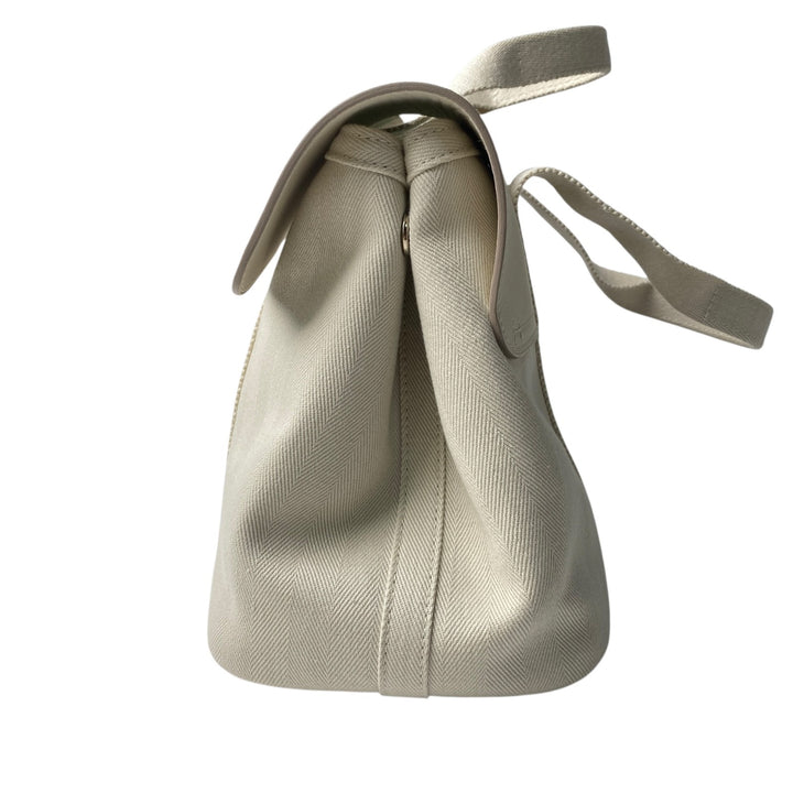 新品同様 エルメス HERMES レディース ヴァルパライソ MM キャンバス ポーチ付き トートバッグ