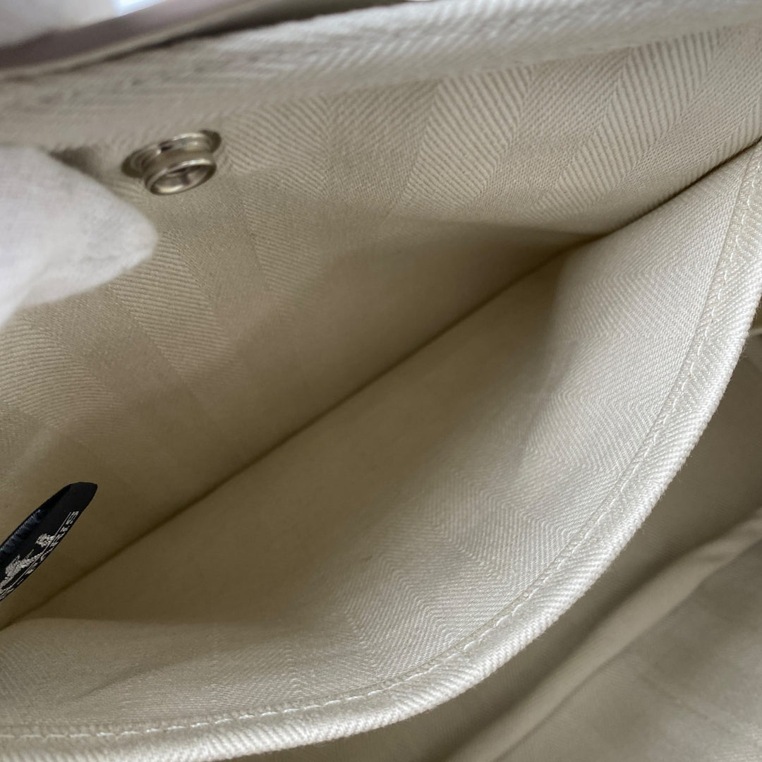 新品同様 エルメス HERMES レディース ヴァルパライソ MM キャンバス ポーチ付き トートバッグ