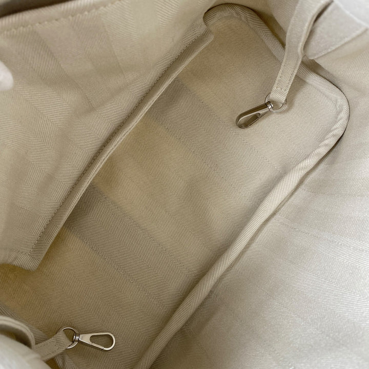 新品同様 エルメス HERMES レディース ヴァルパライソ MM キャンバス ポーチ付き トートバッグ