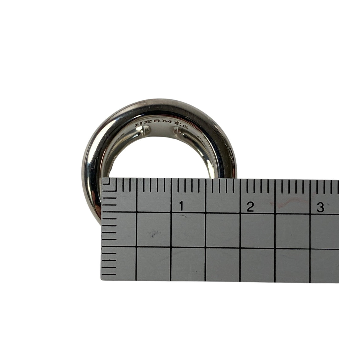 新品同様 エルメス HERMES レディース オスモズ GM #51 SV925 リング 12号