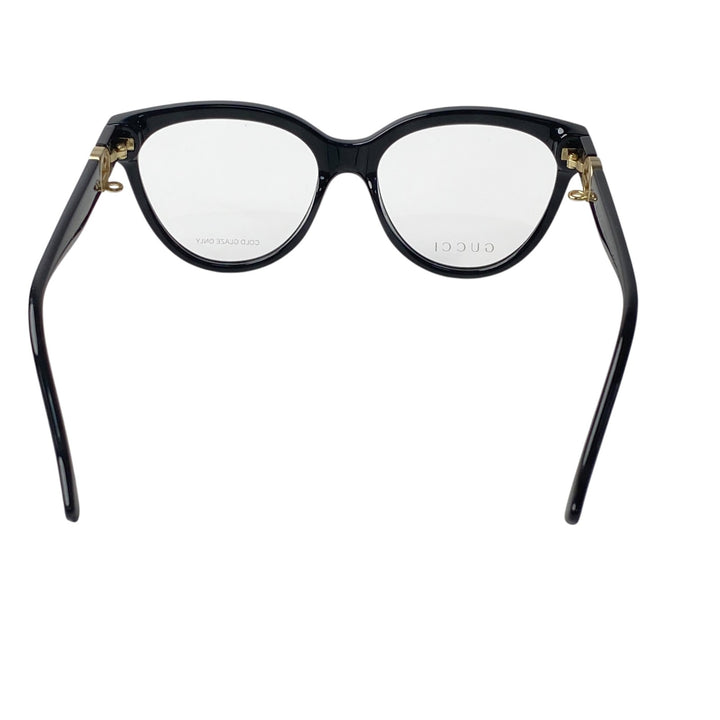美品 グッチ GUCCI レディース 伊達メガネ インターロッキング グラスチェーン GG1024O