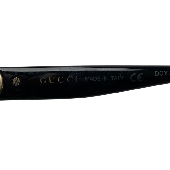 美品 グッチ GUCCI レディース 伊達メガネ インターロッキング グラスチェーン GG1024O