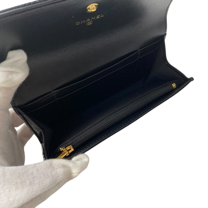 新品同様 シャネル CHANEL レディース マトラッセ AP4261 長財布 ココマーク