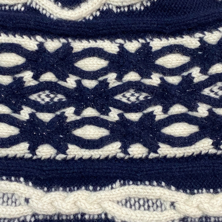 美品 シャネル CHANEL レディース ニットスカート カシミヤ ウール #38 P59177