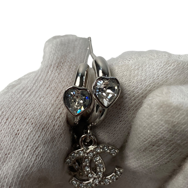 シャネル CHANEL レディース ココマーク ハートピアス ABF778 B25 S