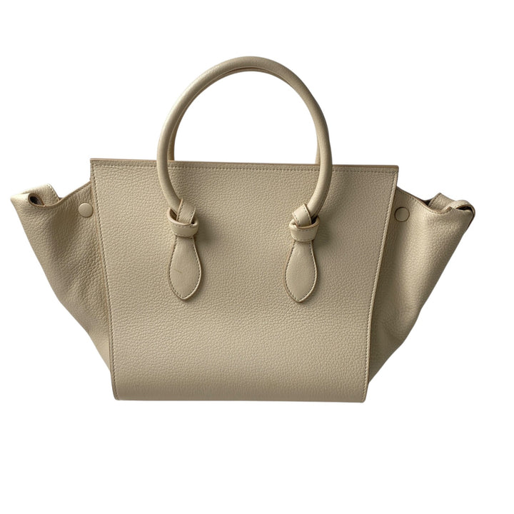 セリーヌ CELINE レディース タイバッグ レザー ハンドバッグ ホワイト