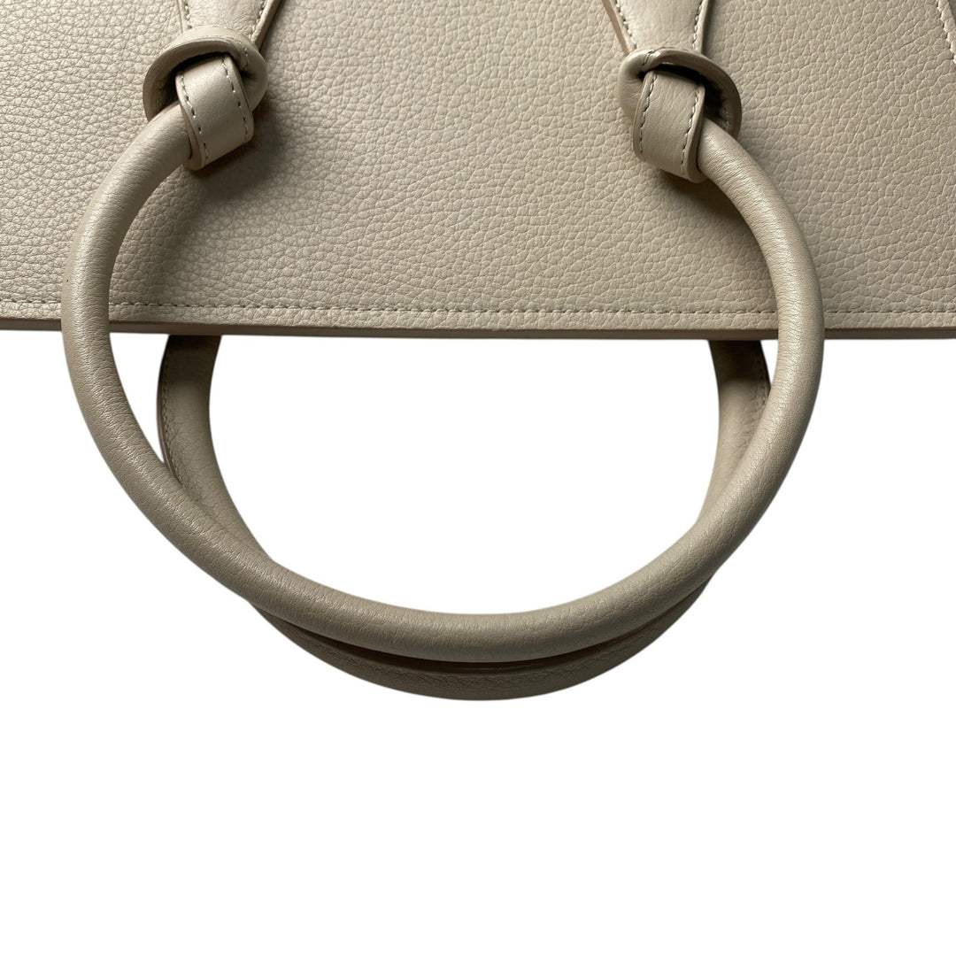 セリーヌ CELINE レディース タイバッグ レザー ハンドバッグ ホワイト
