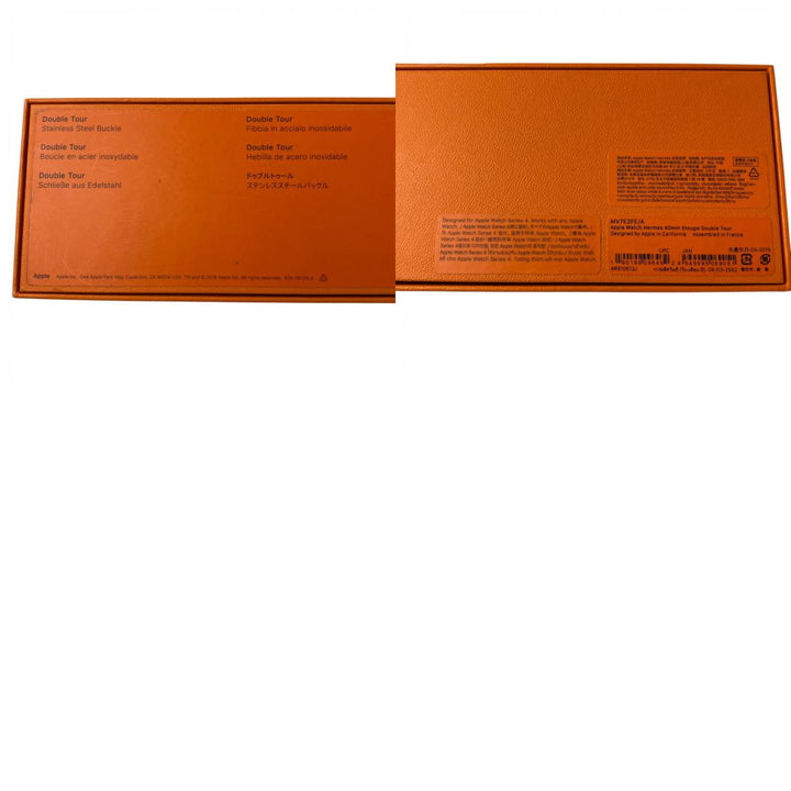エルメス HERMES レディース アップルウォッチ ベルト ドゥブルトゥール 40mm C刻印　エトゥープ