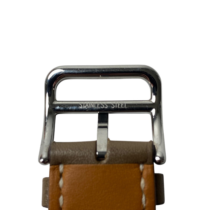 エルメス HERMES レディース アップルウォッチ ベルト ドゥブルトゥール 40mm C刻印　エトゥープ