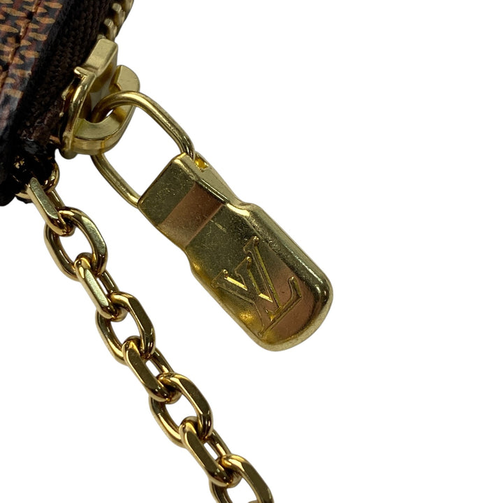 新品同様 ルイヴィトン LOUIS VUITTON レディース ダミエ ポシェットクレ CT4202