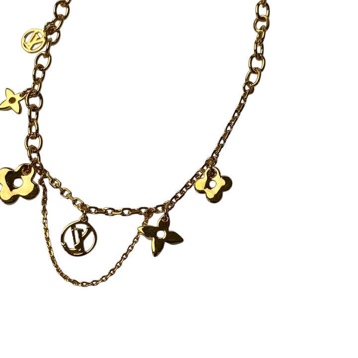 美品 ルイヴィトン LOUIS VUITTON レディース ブレスレット ブルーミング M64858 OB2243