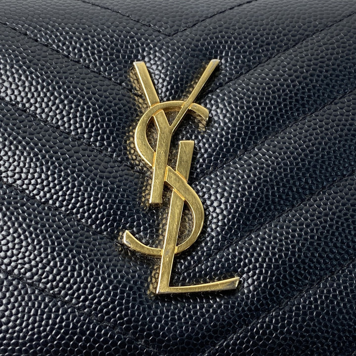サンローラン SAINT LAURENT レディース カサンドラ 三つ折り財布