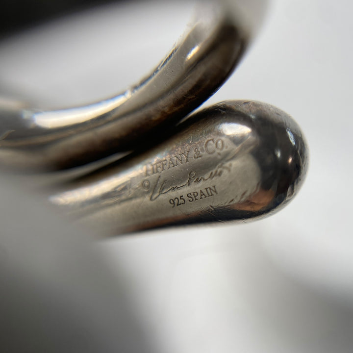 ティファニー TIFFANY レディース エルサペレッティ エロンゲイテッド ティアドロップ リング 925 約6号