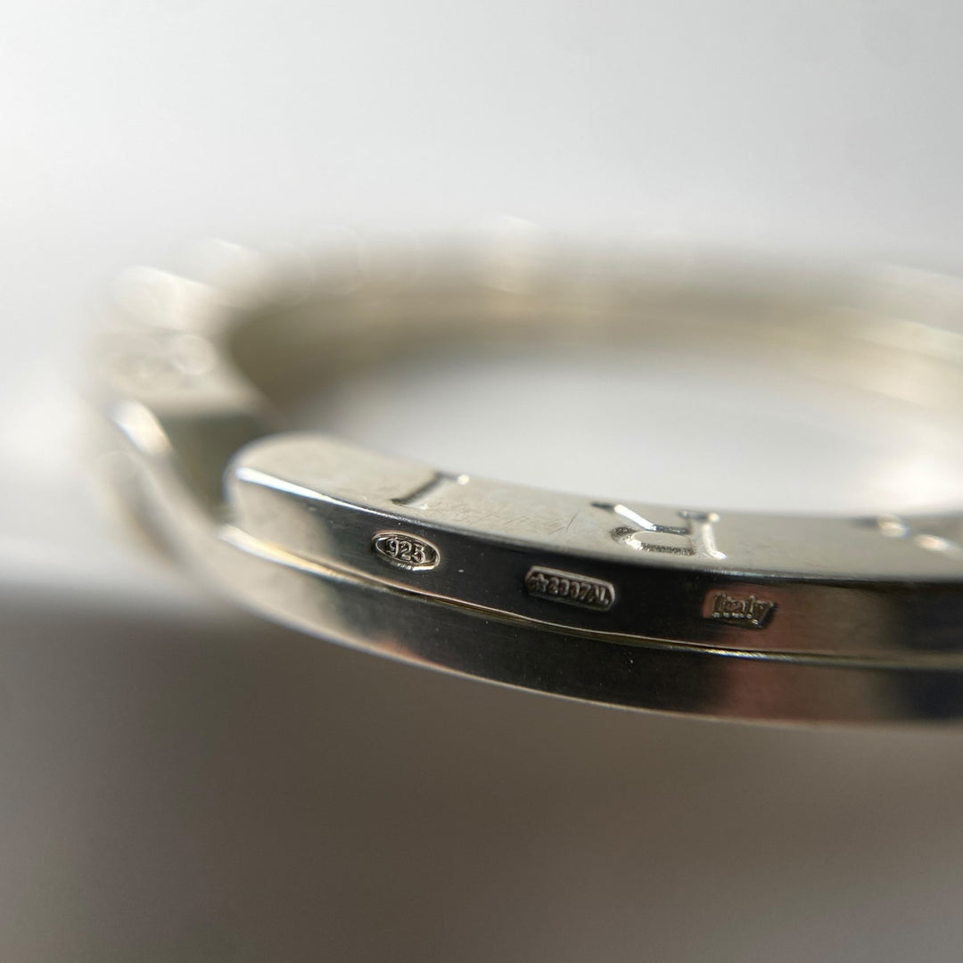 ブルガリ BVLGARI メンズ キーリング 925 シルバー