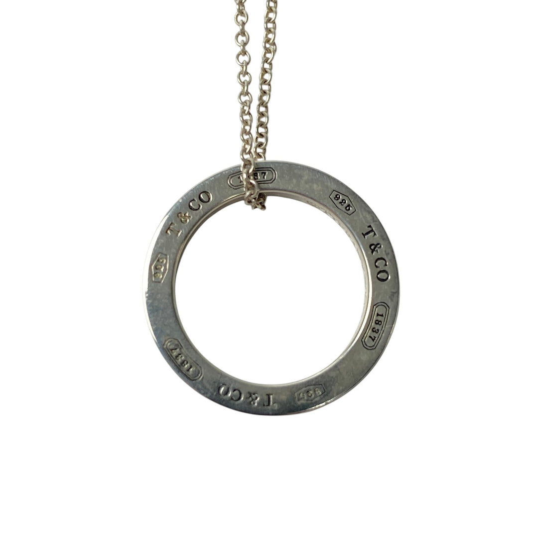 ティファニー Tiffany レディース 1837 サークル リング ネックレス Ag925