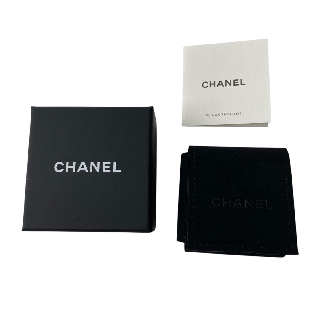 シャネル CHANEL レディース ココマーク ボールピアス B25 C ゴールド ブラック