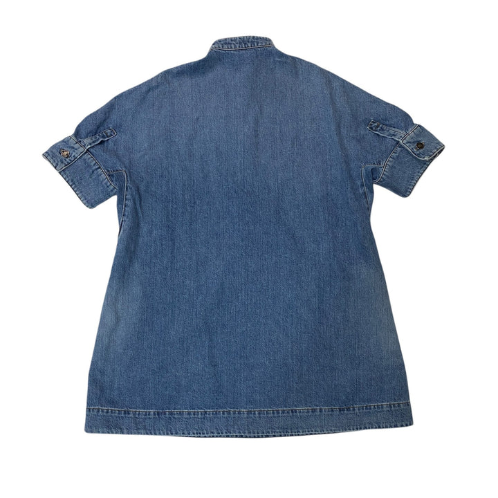 新品同様 ジバンシー GIVENCHY レディース ウォッシュド デニム ミニ ドレス ワンピース 34