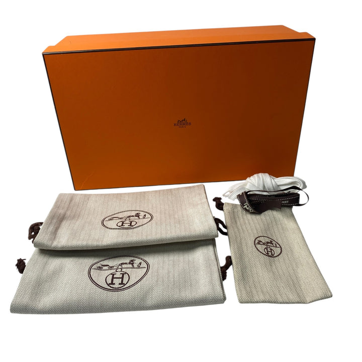 エルメス HERMES レディース クイック レザー スニーカー 35 1/2