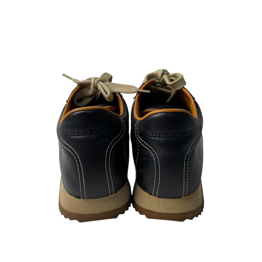 エルメス HERMES レディース クイック レザー スニーカー 35 1/2