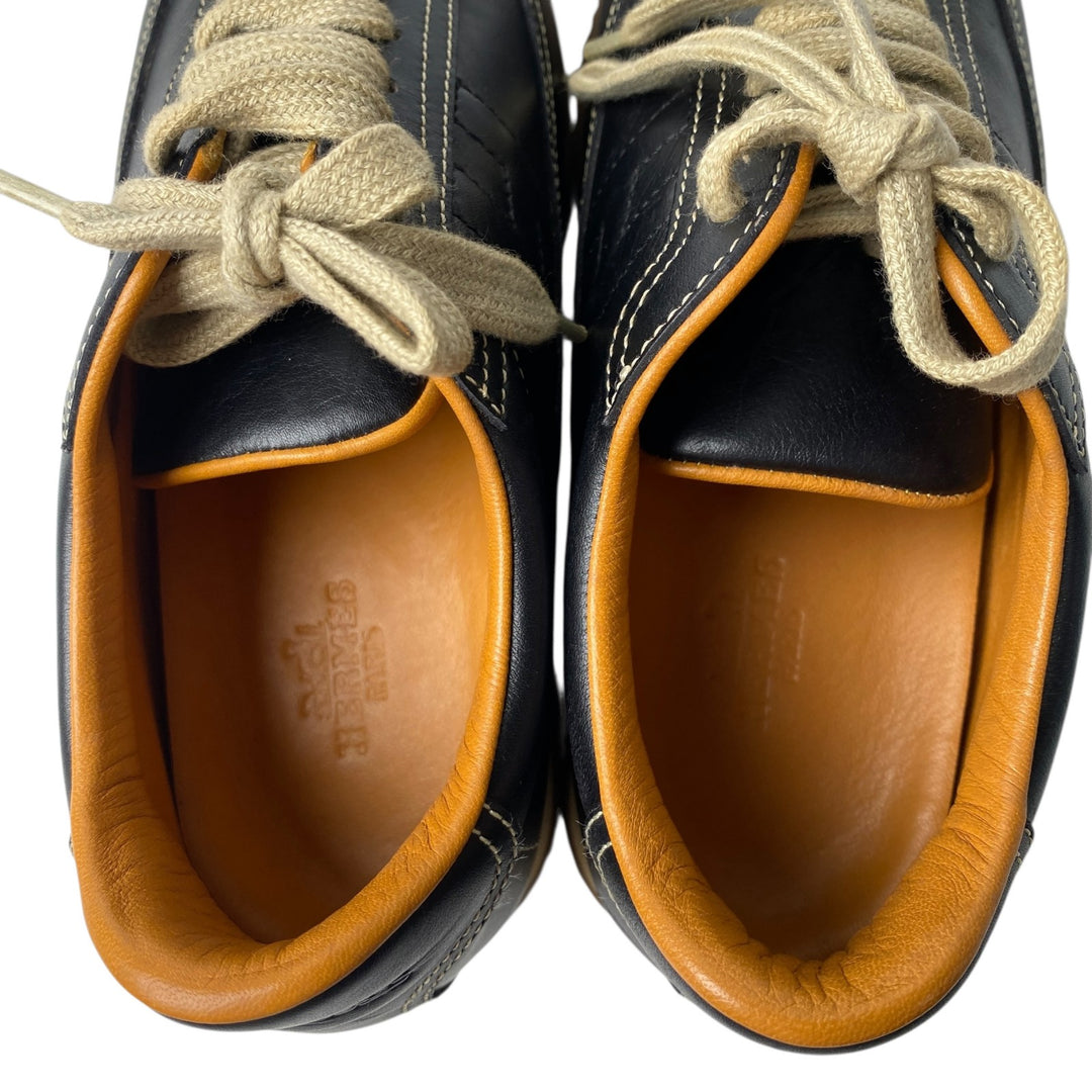 エルメス HERMES レディース クイック レザー スニーカー 35 1/2