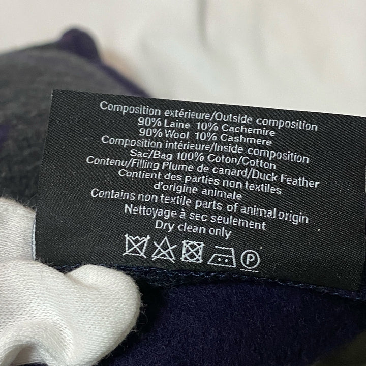 シャネル CHANEL バイカラー ココマーク クッション ウール カシミヤ