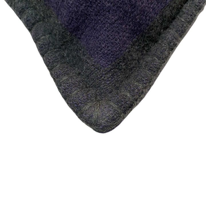 シャネル CHANEL バイカラー ココマーク クッション ウール カシミヤ