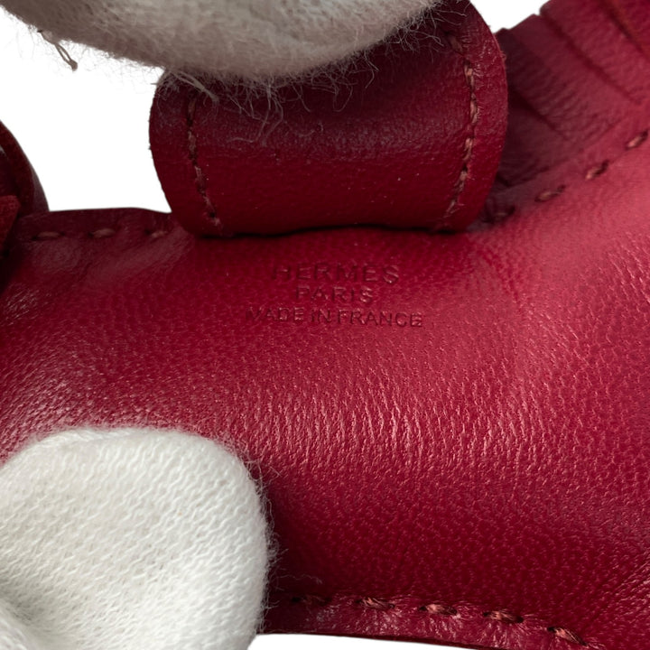 美品 エルメス HERMES レディース ロデオ PM ルビー アニョーミロ Y刻印