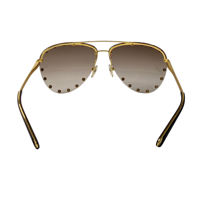 ルイヴィトン LOUIS VUITTON レディース ザ・パーティ ティアドロップ サングラス 度なし