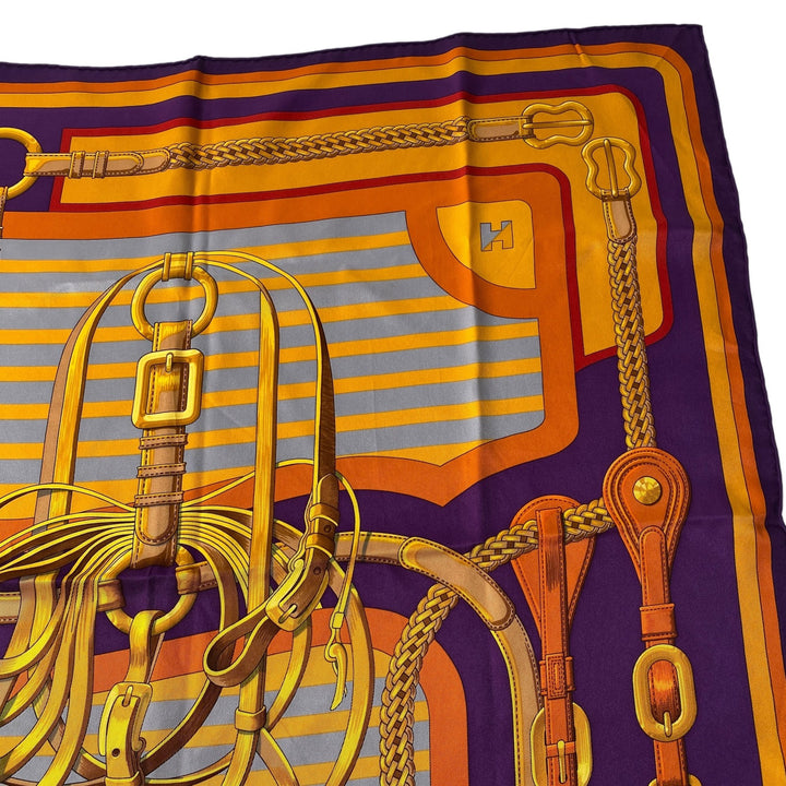 エルメス HERMES レディース カレ70 ロサンジュ