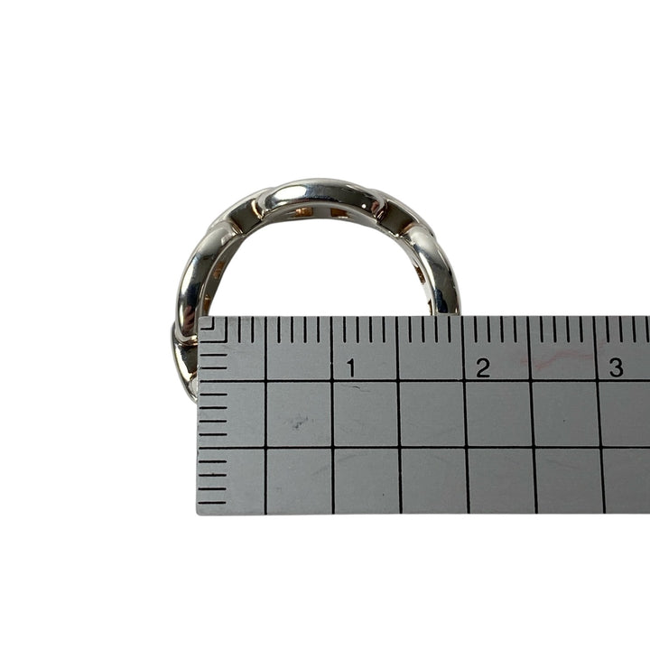 新品同様 エルメス HERMES レディース シェーヌダンクル アンシェネ リング PM 56 約15号