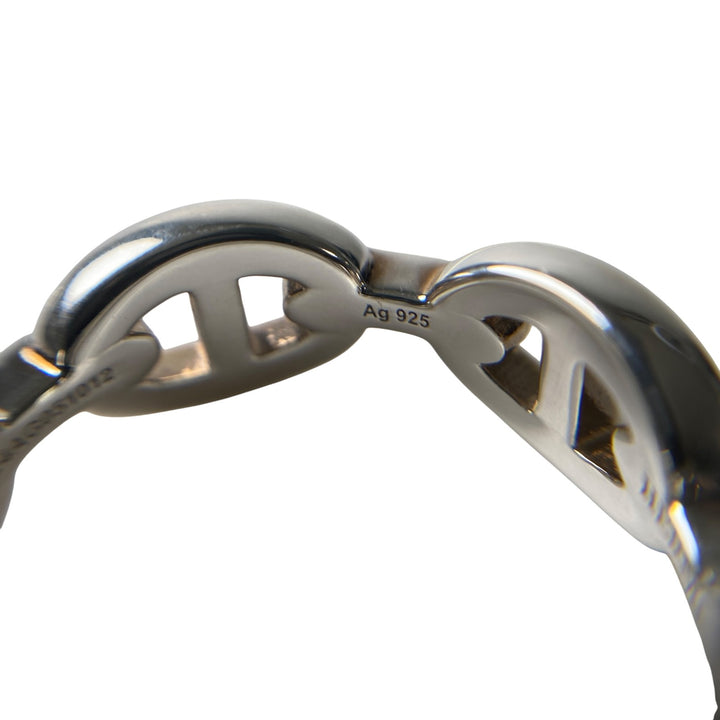 新品同様 エルメス HERMES レディース シェーヌダンクル アンシェネ リング PM 56 約15号