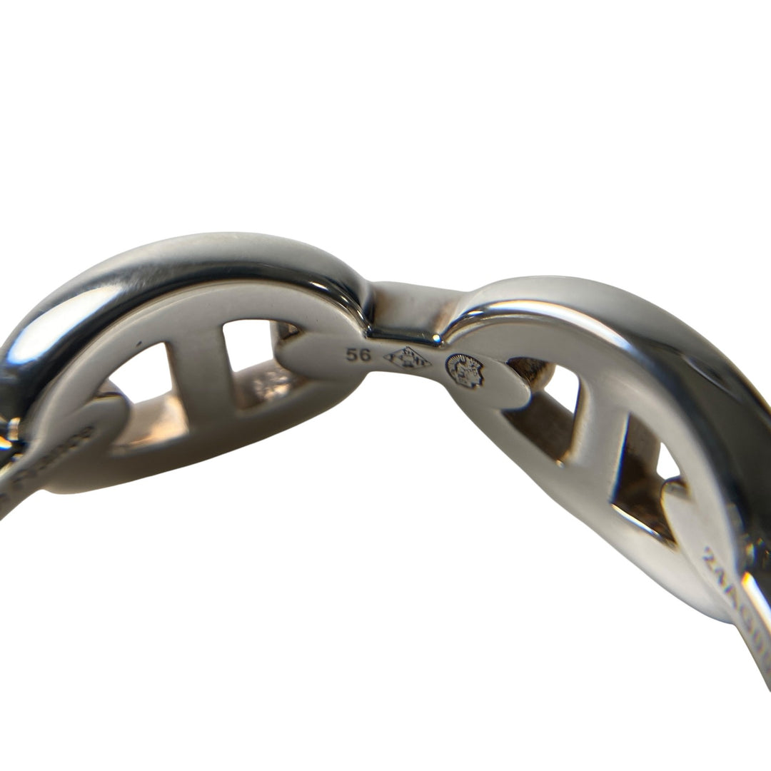 新品同様 エルメス HERMES レディース シェーヌダンクル アンシェネ リング PM 56 約15号