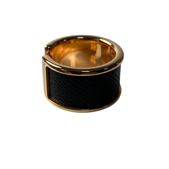 未使用 エルメス HERMES レディース オランプリング GM S PG金具 ヴォーマダム 13号