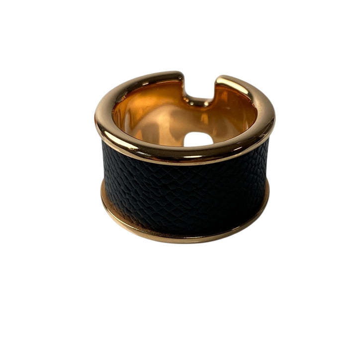 未使用 エルメス HERMES レディース オランプリング GM S PG金具 ヴォーマダム 13号