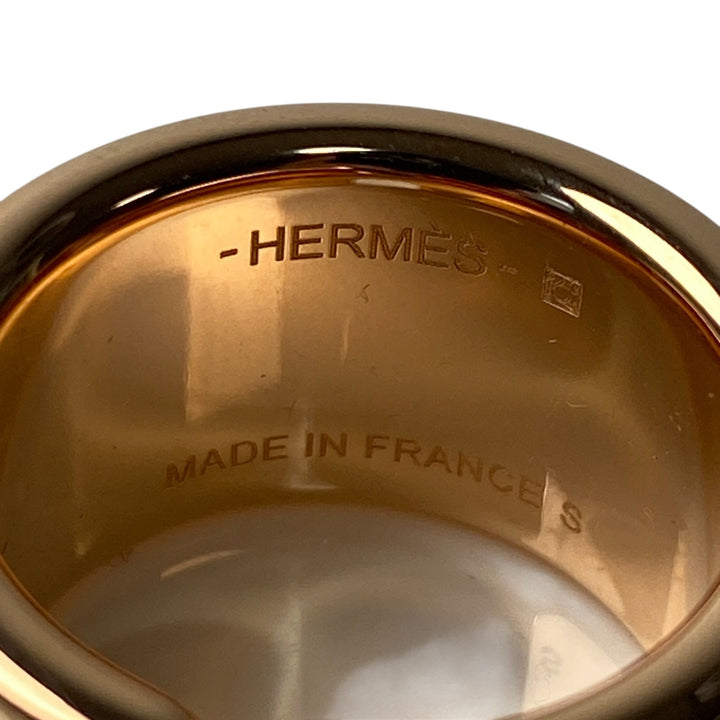 未使用 エルメス HERMES レディース オランプリング GM S PG金具 ヴォーマダム 13号