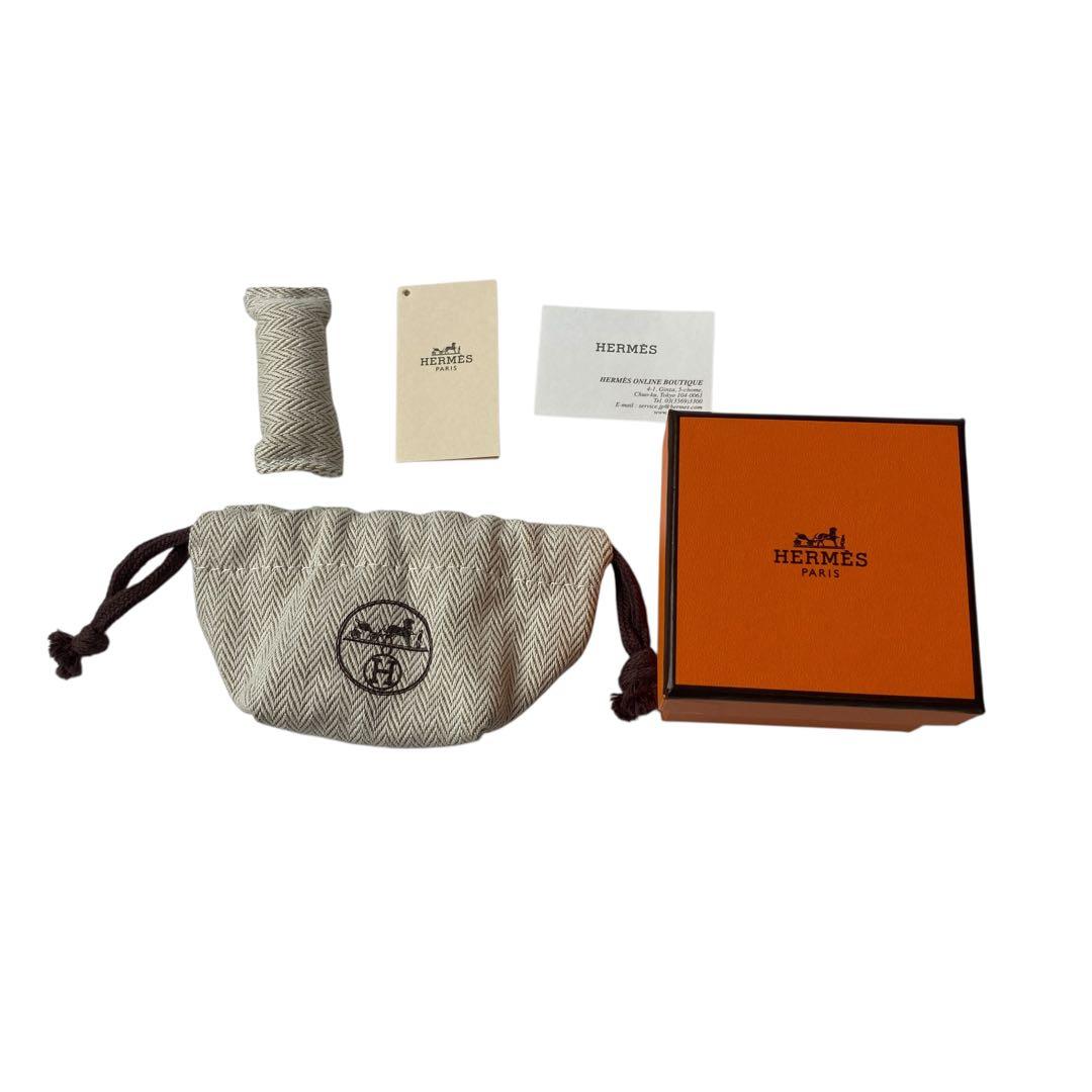 未使用 エルメス HERMES レディース オランプリング GM S PG金具 ヴォーマダム 13号