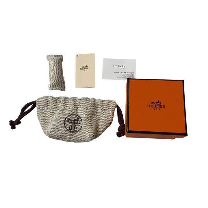 未使用 エルメス HERMES レディース オランプリング GM S PG金具 ヴォーマダム 13号