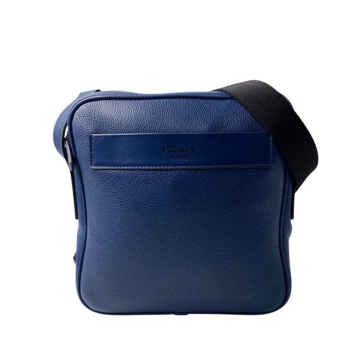 プラダ PRADA メンズ 三角ロゴプレート ショルダーバッグ 斜めがけ クロスボディ