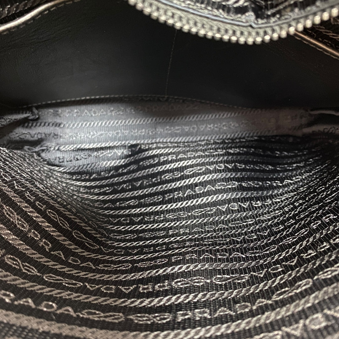 プラダ PRADA メンズ 三角ロゴプレート ショルダーバッグ 斜めがけ クロスボディ