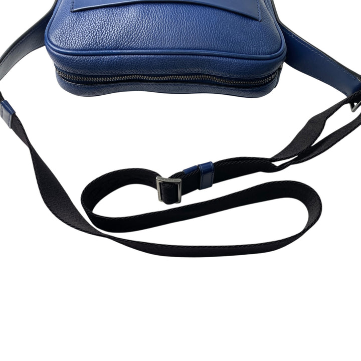 プラダ PRADA メンズ 三角ロゴプレート ショルダーバッグ 斜めがけ クロスボディ