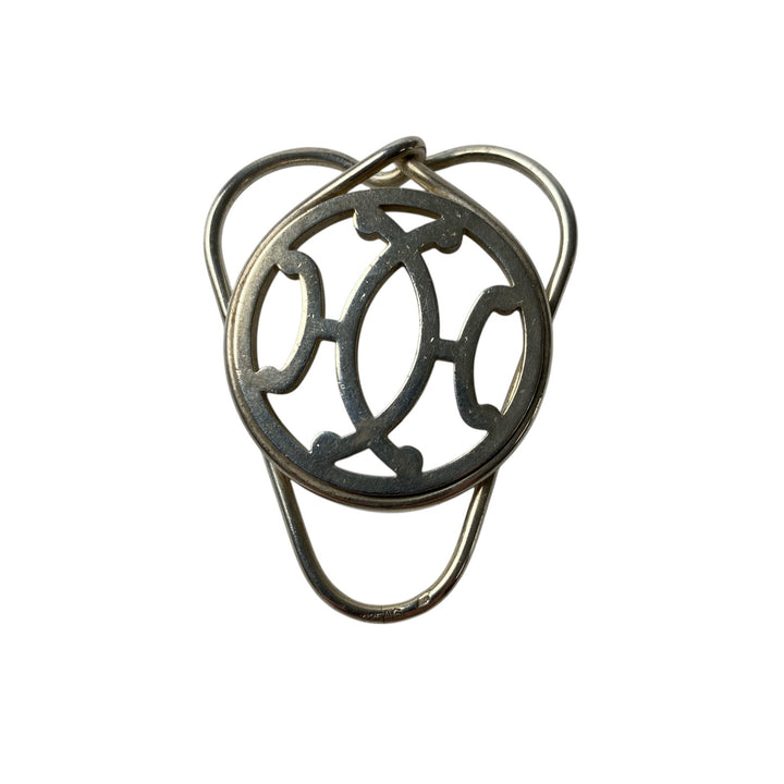 エルメス HERMES メンズ マネークリップ キス Ｈモチーフ 925 シルバー