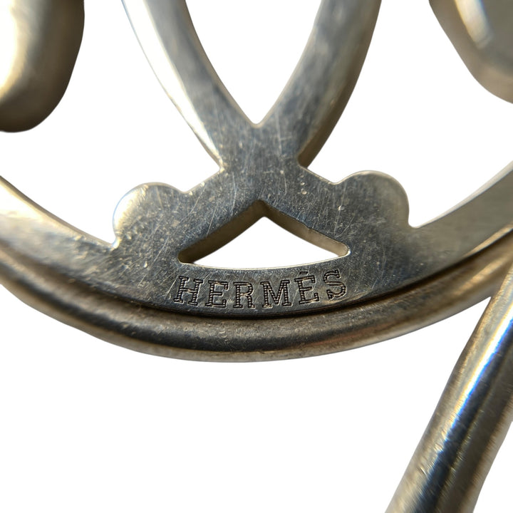 エルメス HERMES メンズ マネークリップ キス Ｈモチーフ 925 シルバー