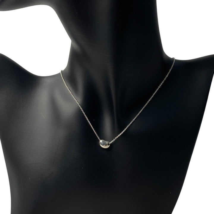 美品 ティファニー Tiffany レディース ビーン ネックスレス Ag925 箱付き