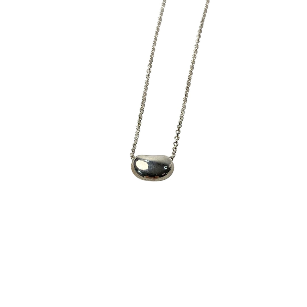 美品 ティファニー Tiffany レディース ビーン ネックスレス Ag925 箱付き