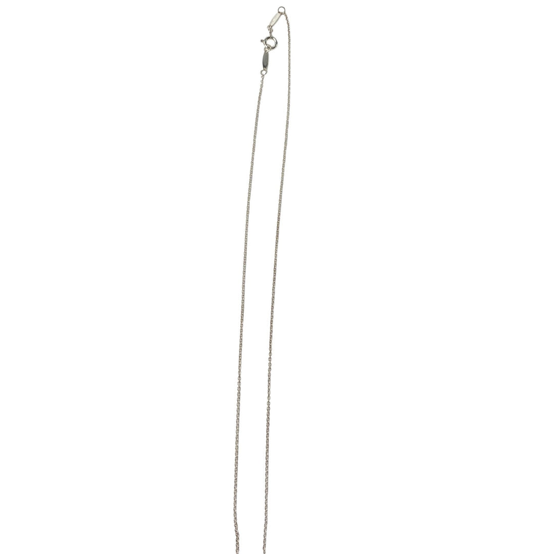 美品 ティファニー Tiffany レディース ビーン ネックスレス Ag925 箱付き