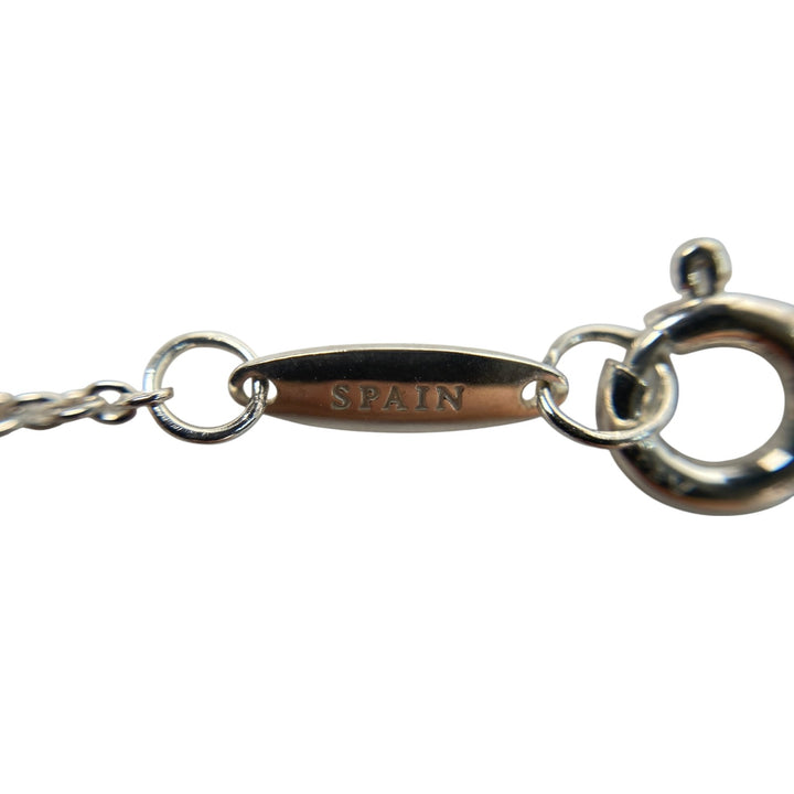 美品 ティファニー Tiffany レディース ビーン ネックスレス Ag925 箱付き