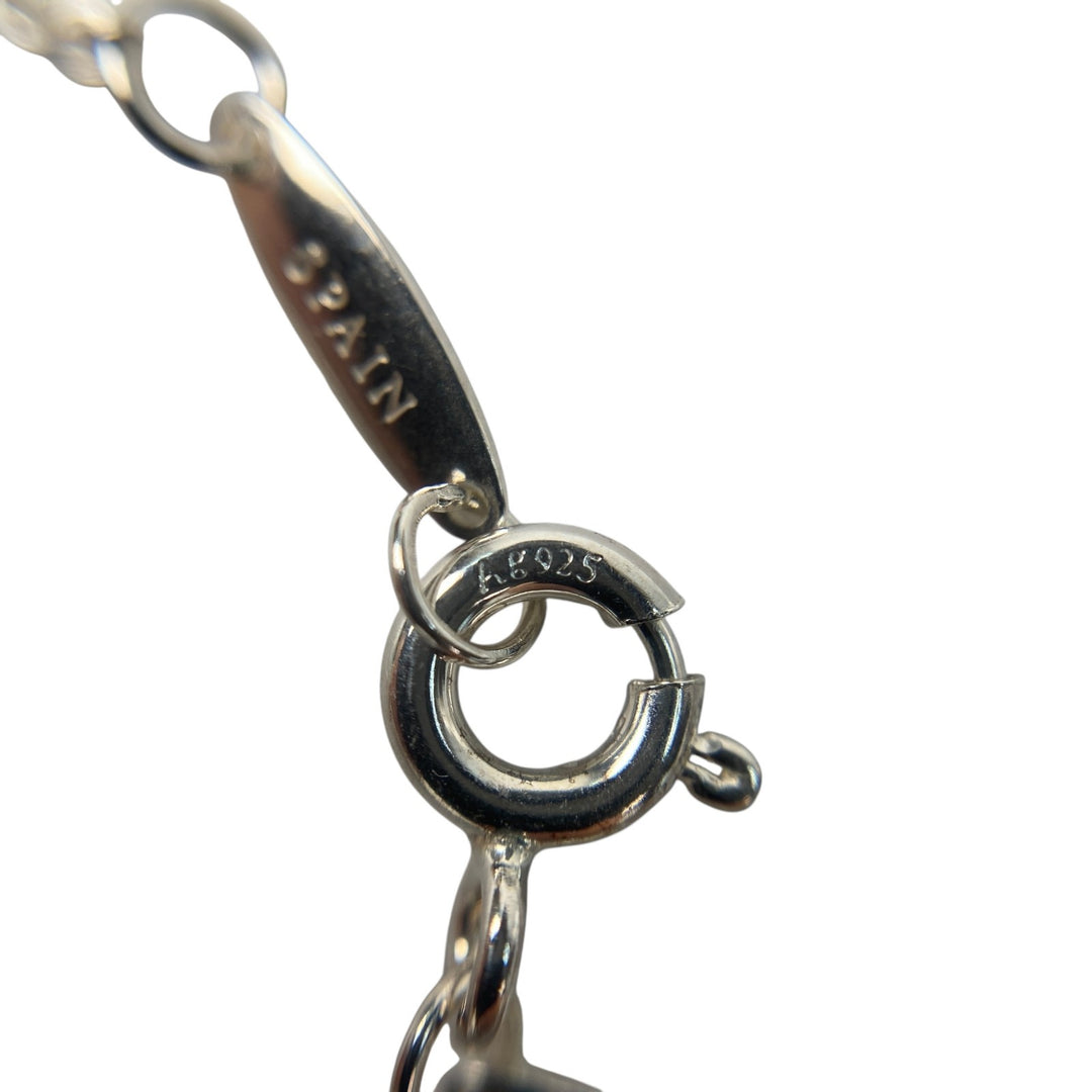 美品 ティファニー Tiffany レディース ビーン ネックスレス Ag925 箱付き
