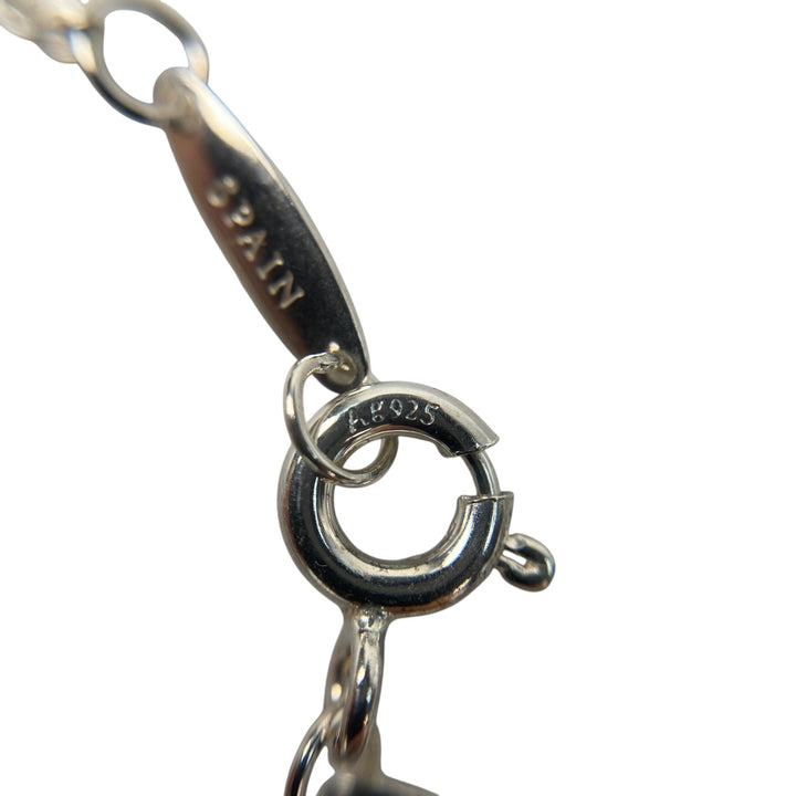 美品 ティファニー Tiffany レディース ビーン ネックスレス Ag925 箱付き