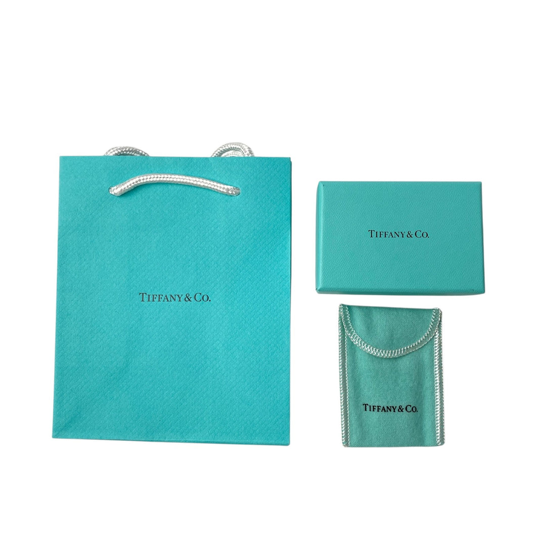 美品 ティファニー Tiffany レディース ビーン ネックスレス Ag925 箱付き